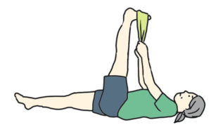 ハムスト　ストレッチ